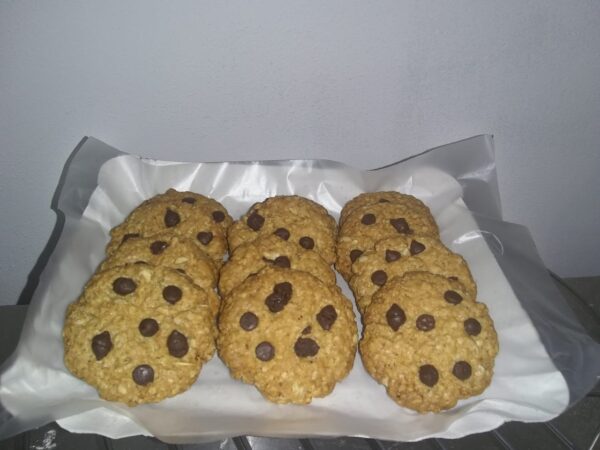 Cookies de avena y pasas de uva 250gr.