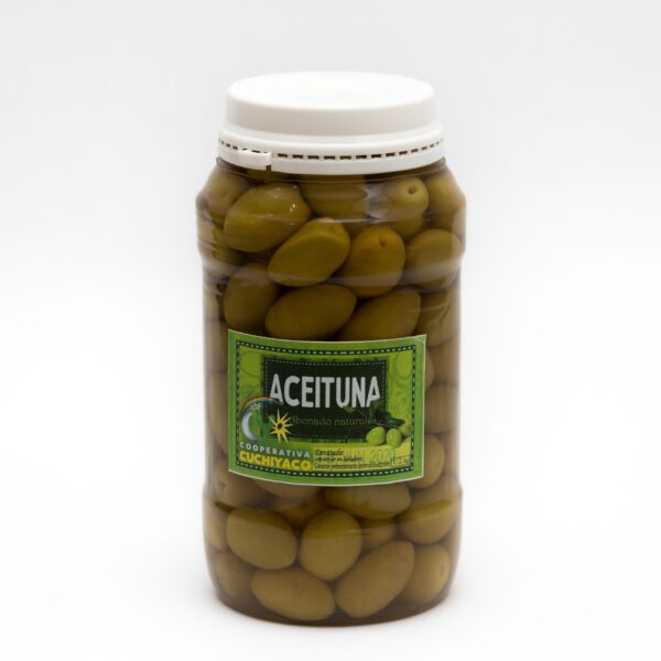 Aceitunas Verdes coop Cuchiyaco - La Rioja x 500grs PET