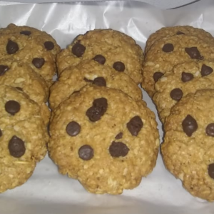 Cookies de avena y chips de chocolate 250gr.