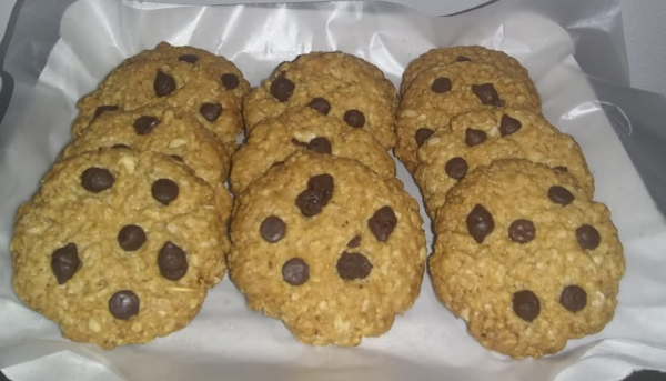 Cookies de avena y chips de chocolate 250gr.