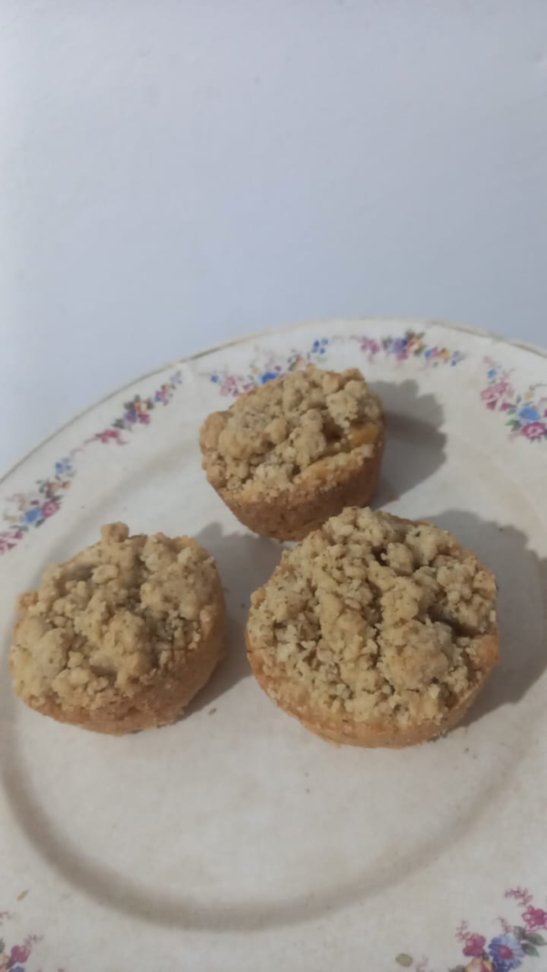 JULI - Crumbles de Manzana Organica x3 unidades